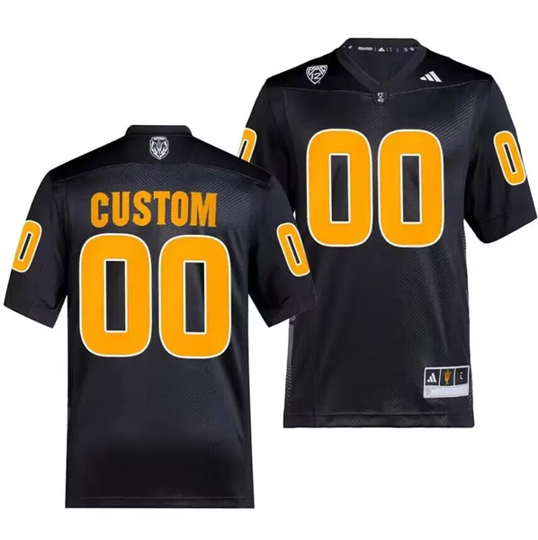 Men's Arizona State Sun Devils Active Player Custom Black stitched Jersey Men's Arizona State Sun Devils Active Player Custom Black stitched Jersey